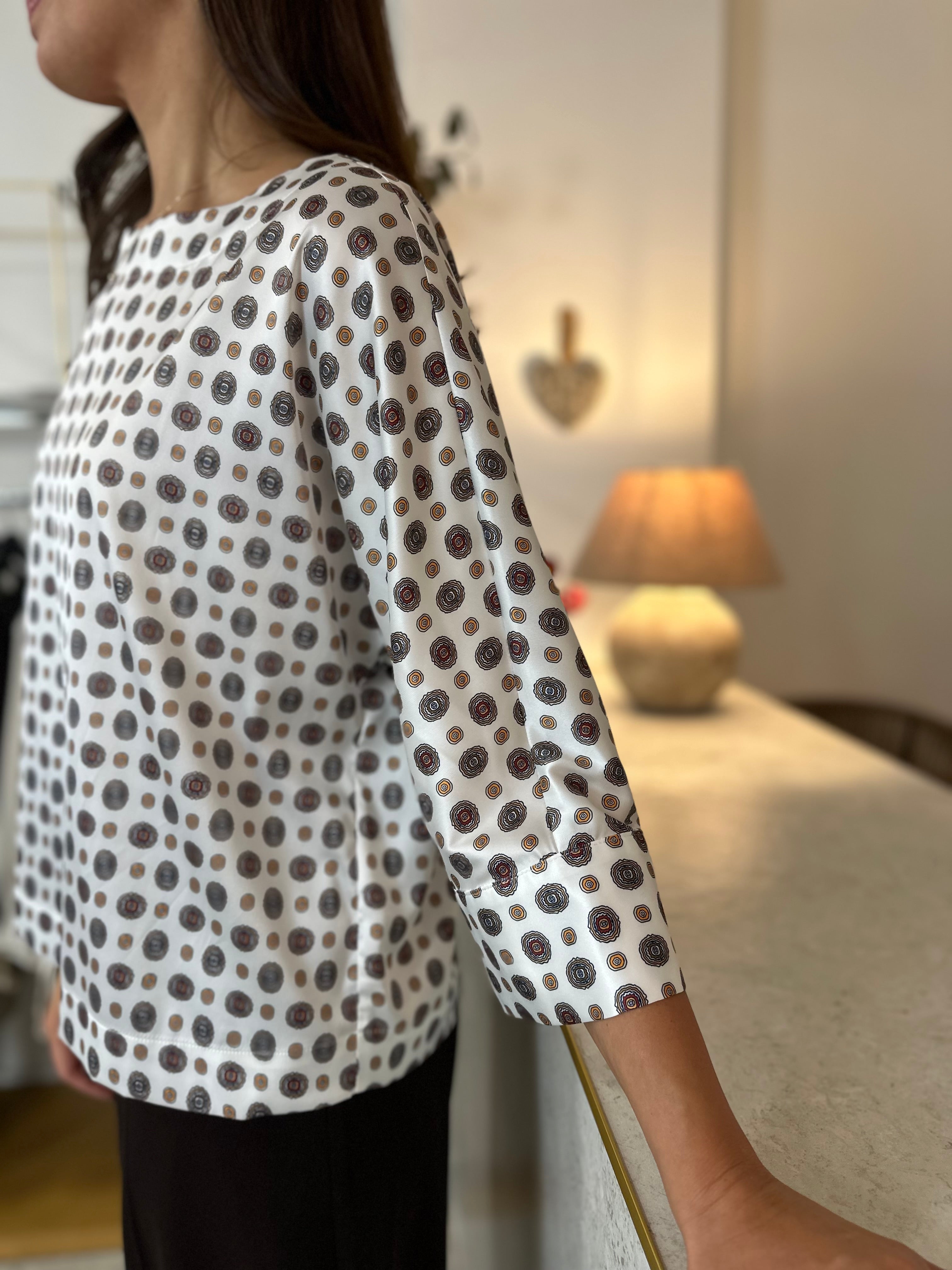 Madress palaidinė su autoriniu printu