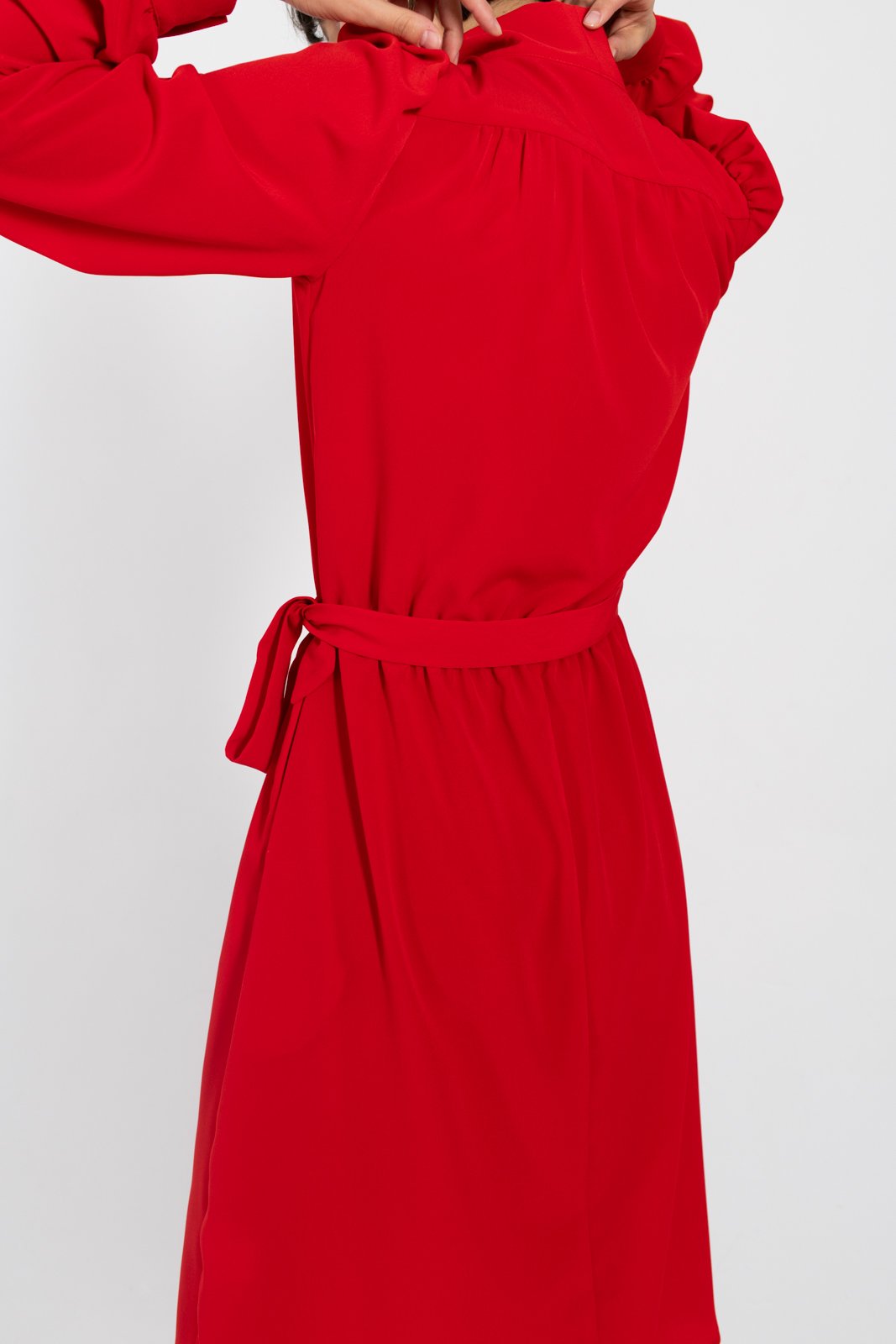 Le SLAP | MADEMOISELLE Scarlet red flared dress