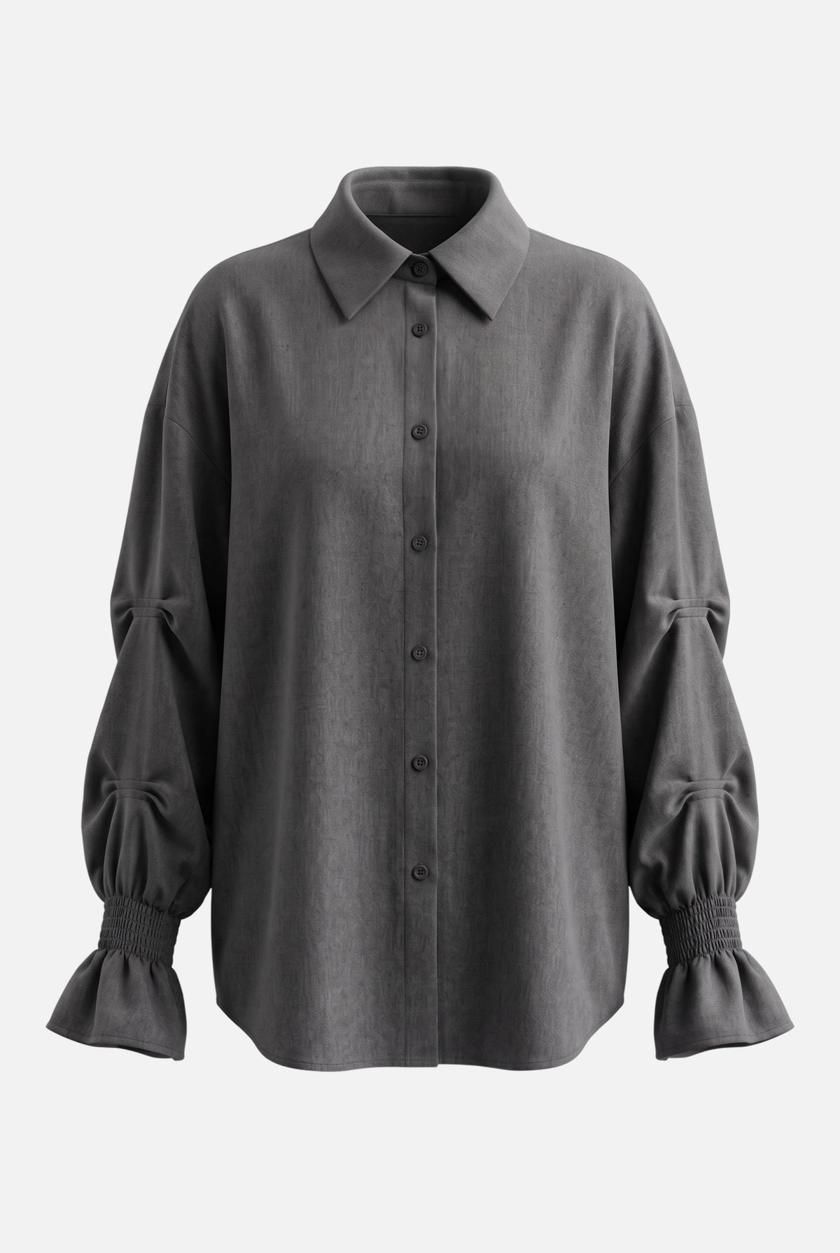 MADRESS | Oversized Wool-Blend Shirt