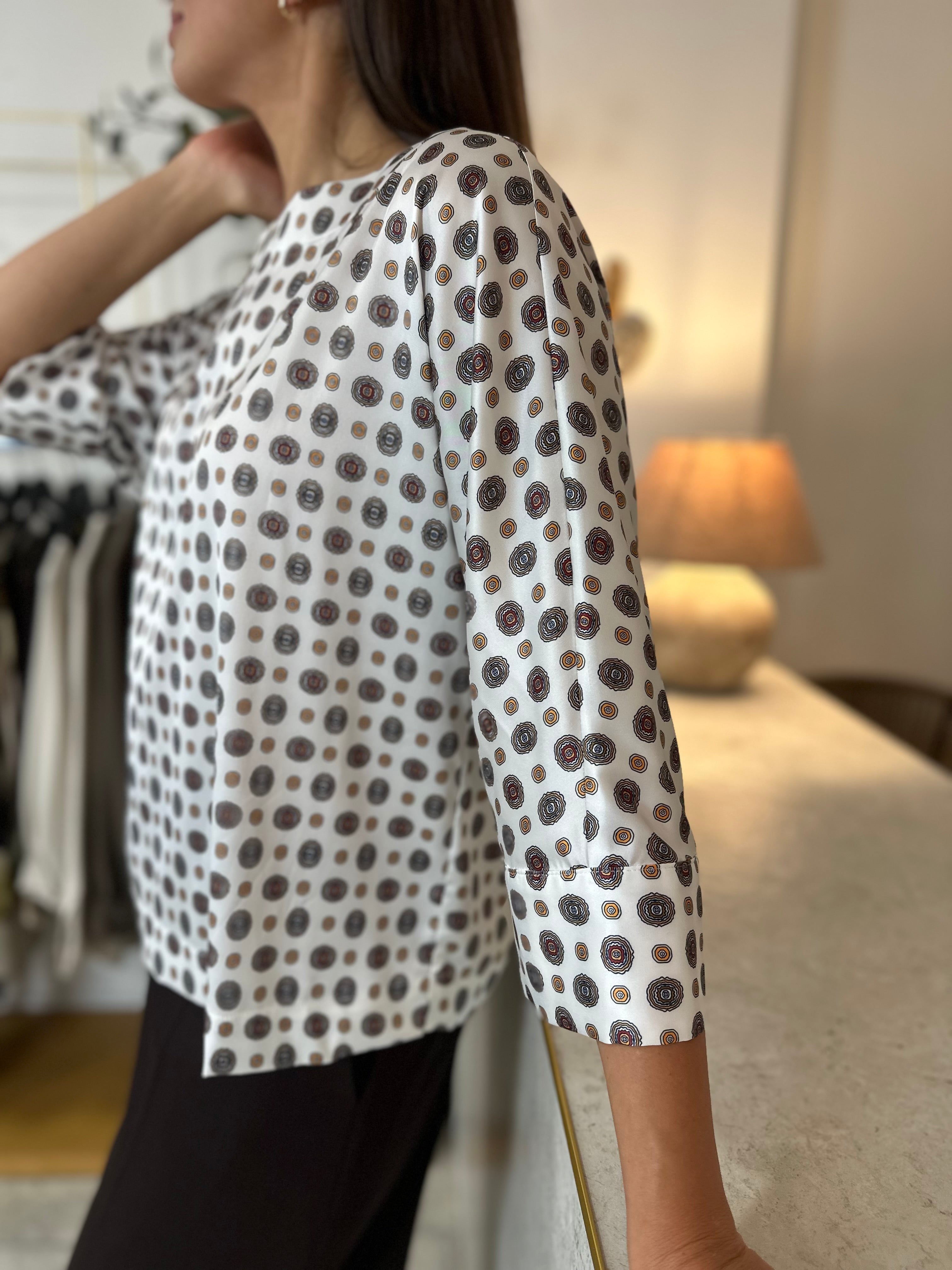 Madress palaidinė su autoriniu printu