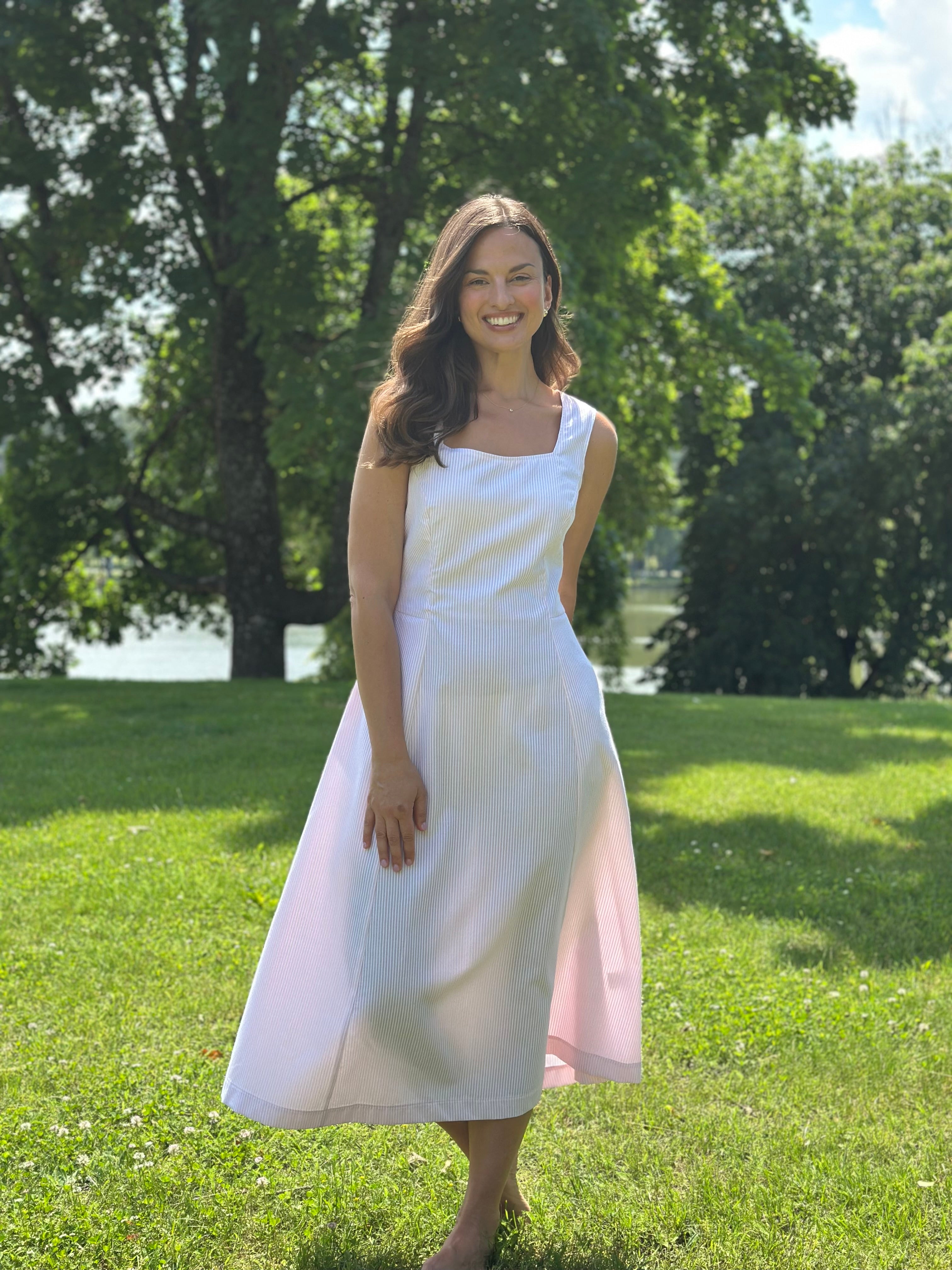 MADRESS | Baby Pink medvilninė suknelė