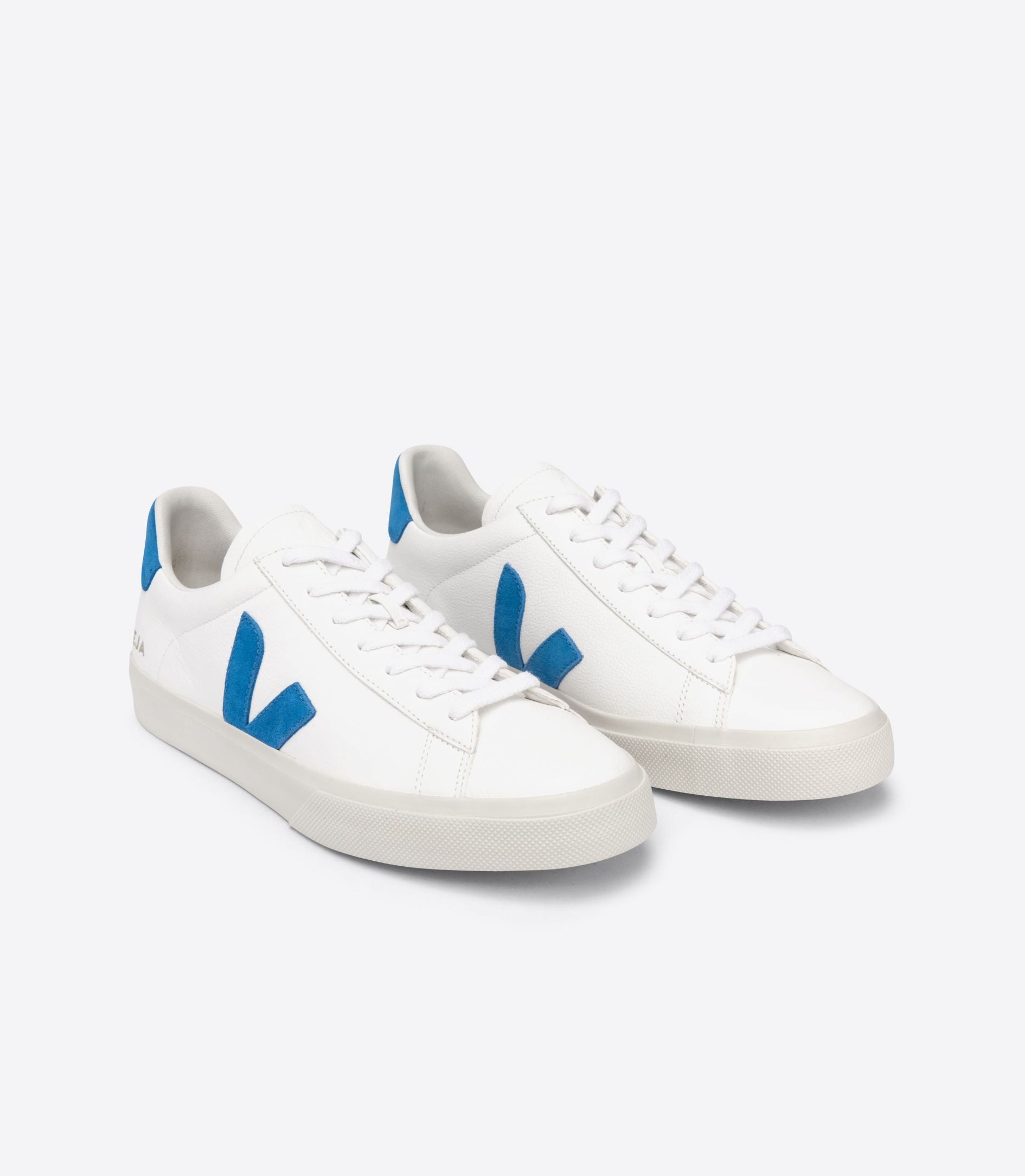 VEJA | CAMPO CHROMEFREE LEATHER WHITE SWEDISH-BLUE