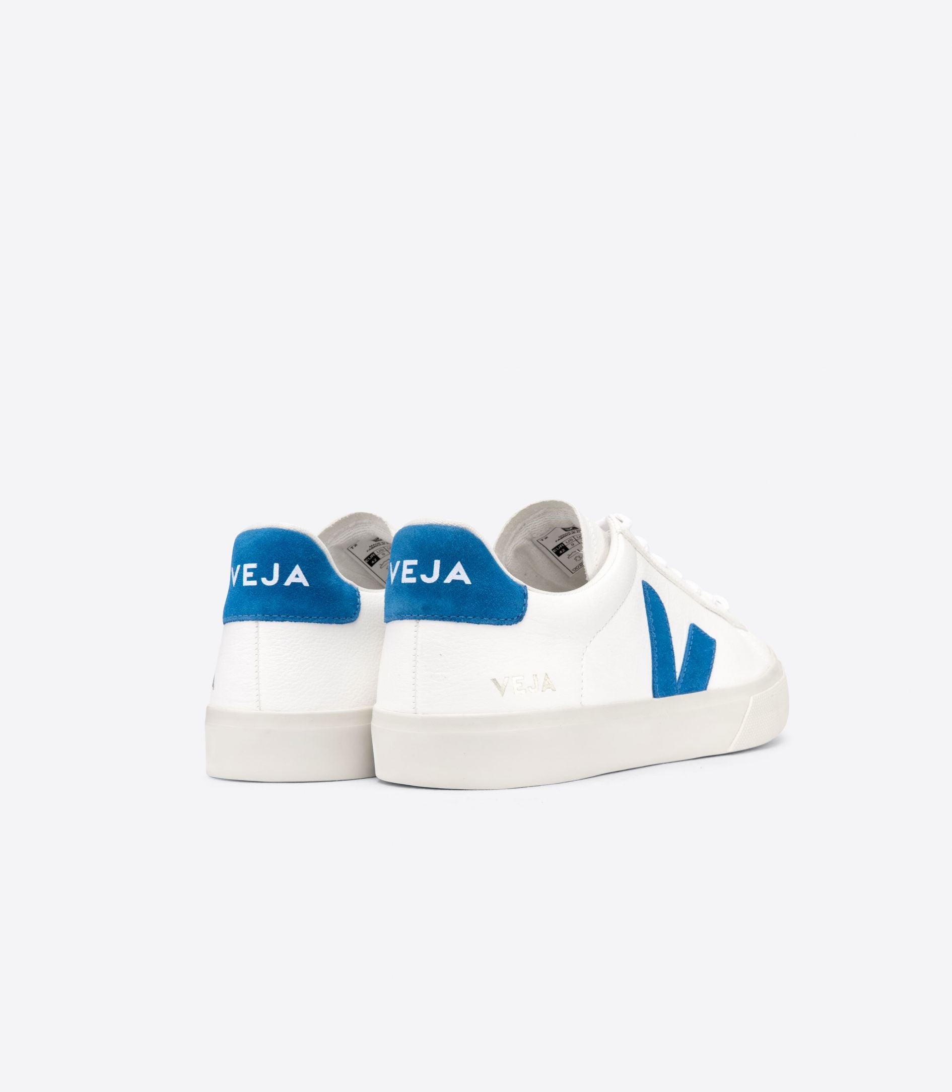 VEJA | CAMPO CHROMEFREE LEATHER WHITE SWEDISH-BLUE
