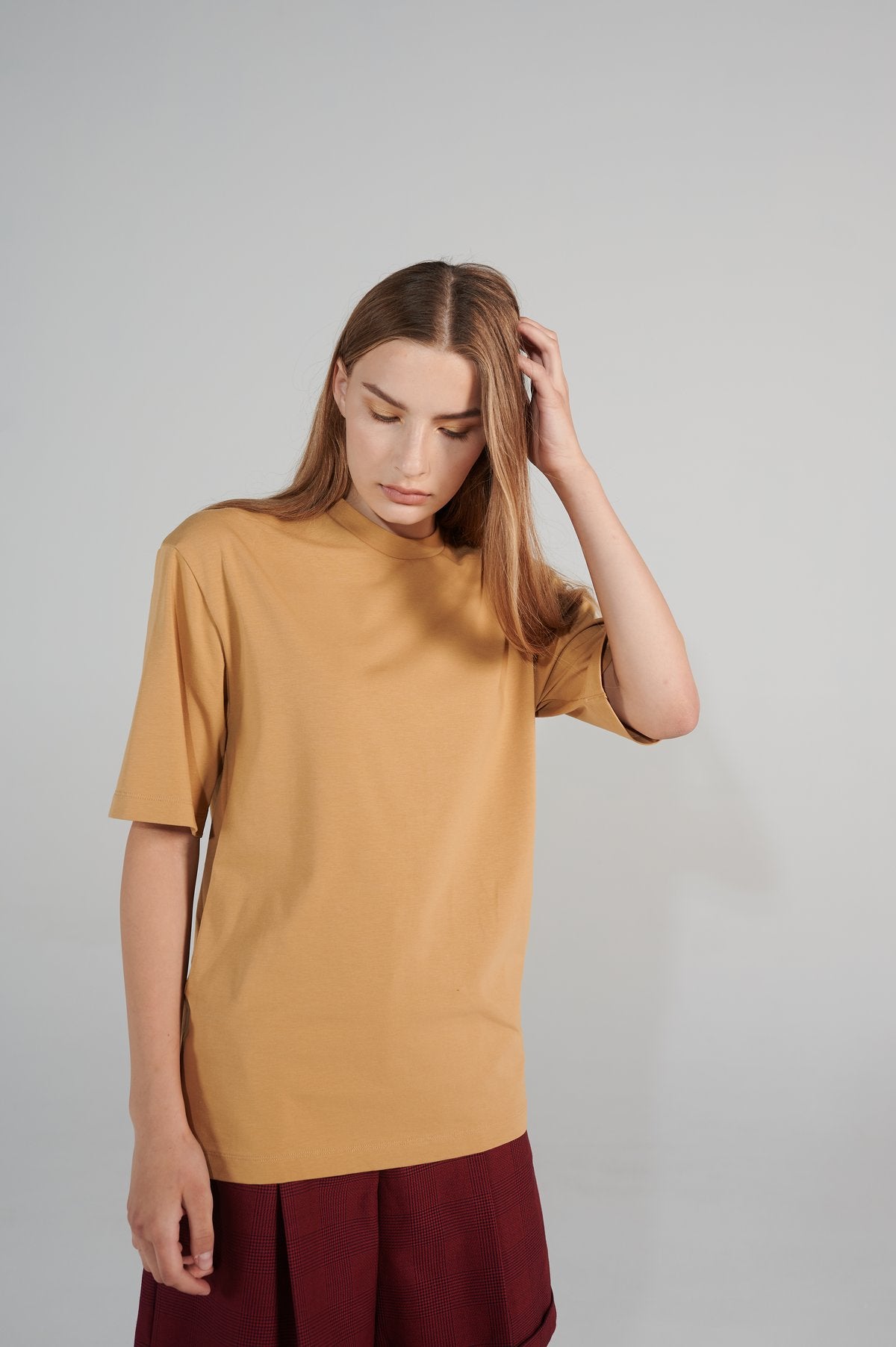 Le SLAP LIFETIME | Loose-fit nude cotton t-shirt
