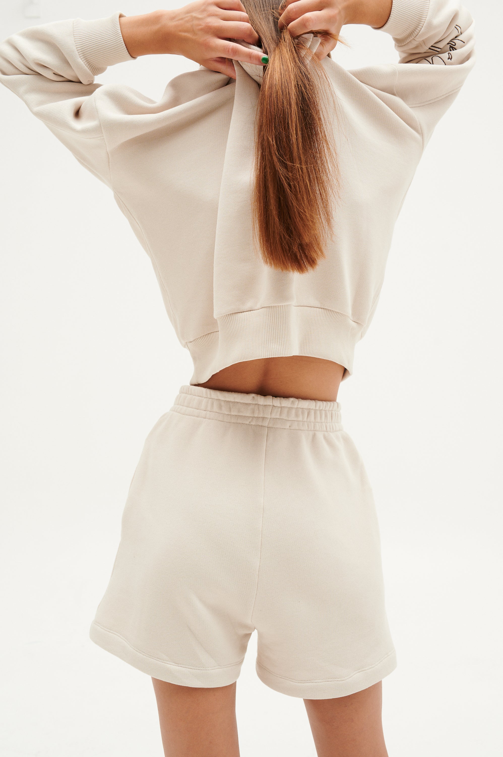 Le SLAP | UNIFORM Nude lounge wear shorts