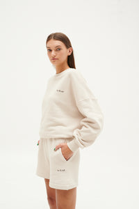 Le SLAP | UNIFORM Nude lounge wear shorts