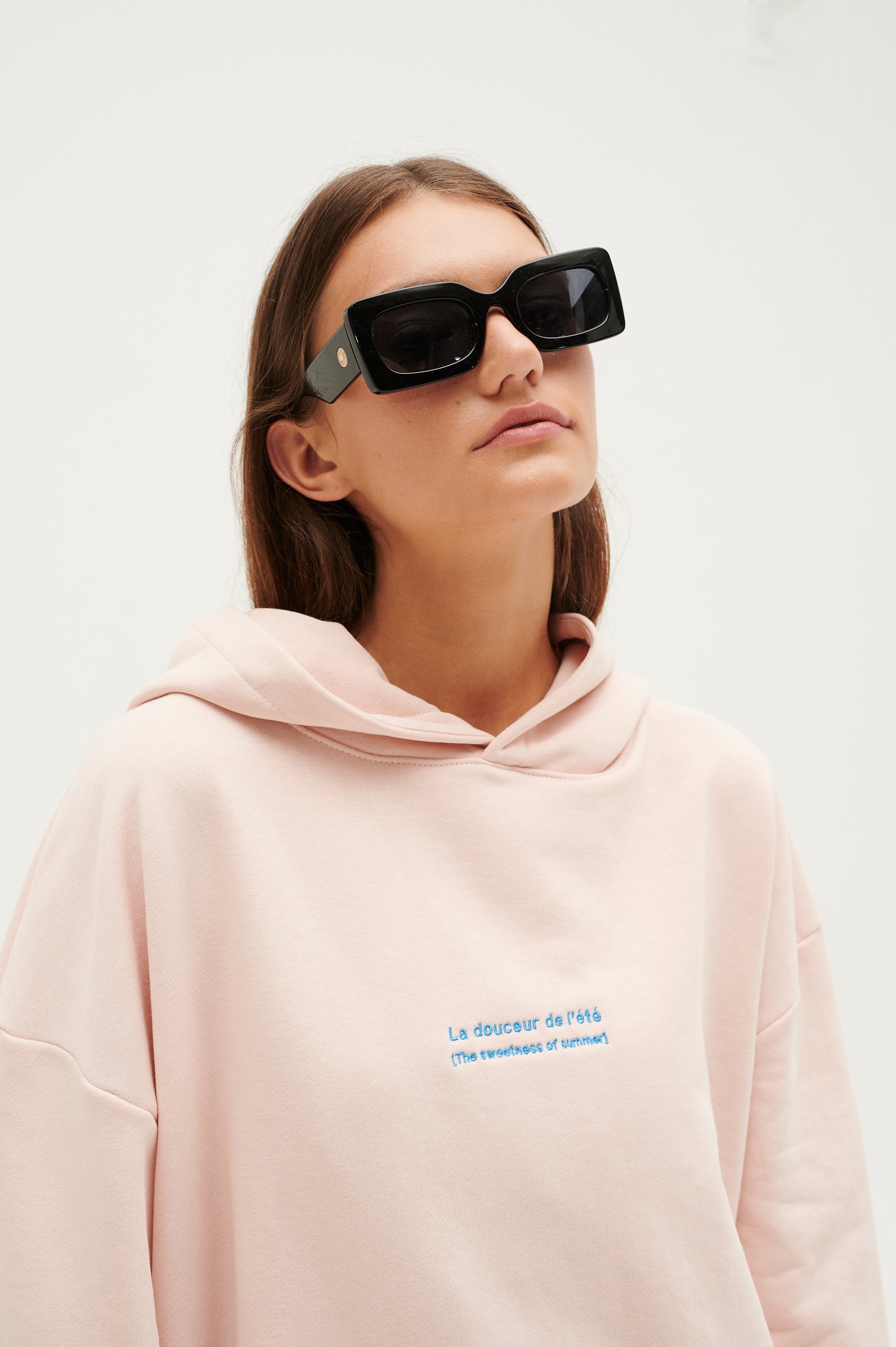 Le SLAP | FRENCH SERIES SUMMER PEACH OVERSIZE HOODIE