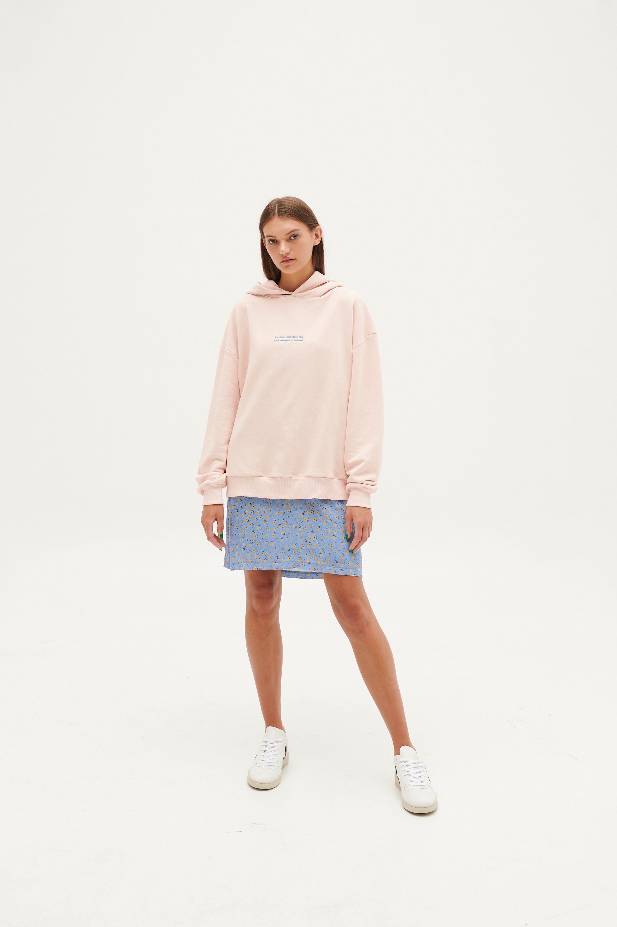 Le SLAP | FRENCH SERIES SUMMER PEACH OVERSIZE HOODIE