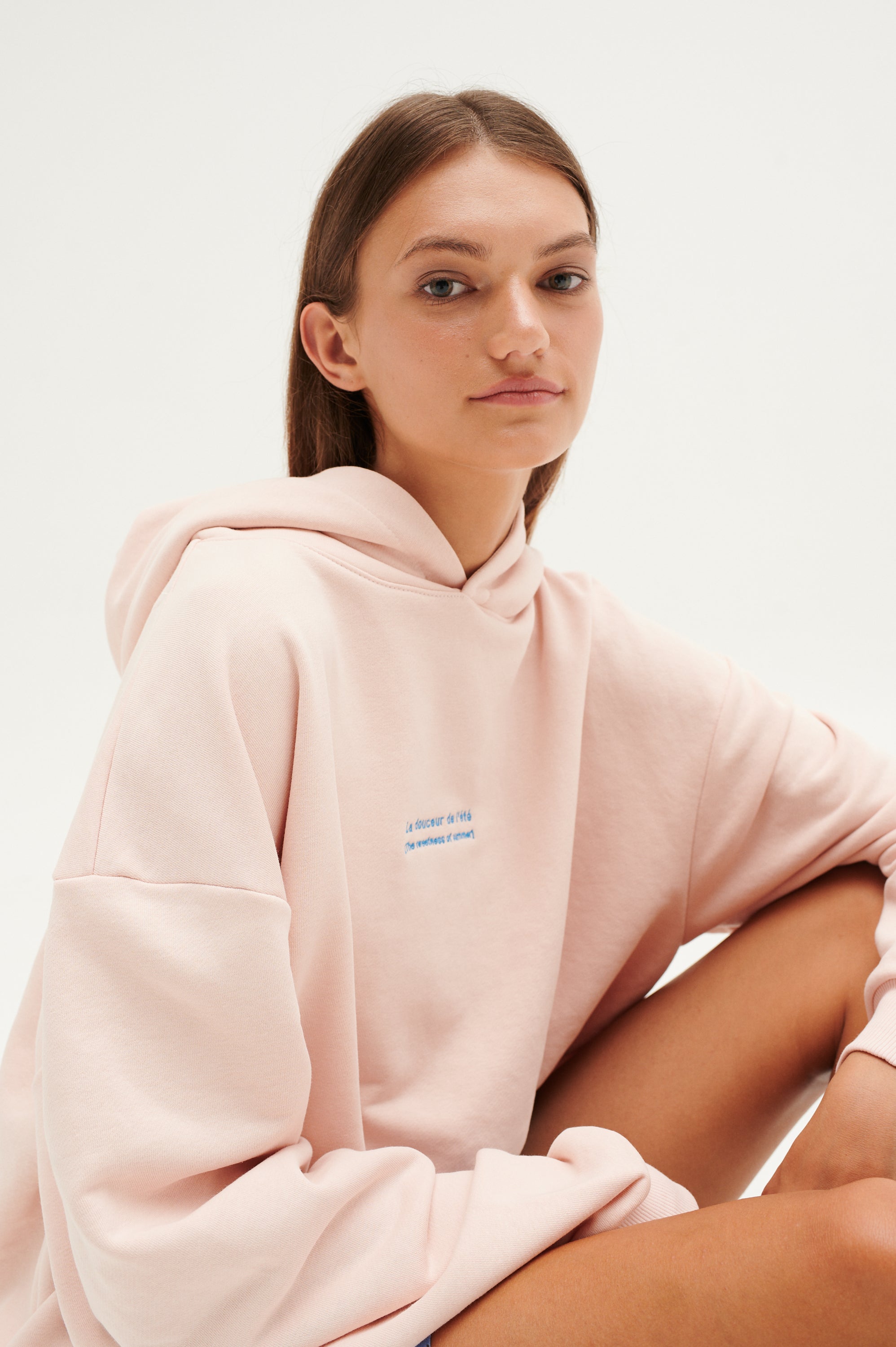 Le SLAP | FRENCH SERIES SUMMER PEACH OVERSIZE HOODIE – Madress