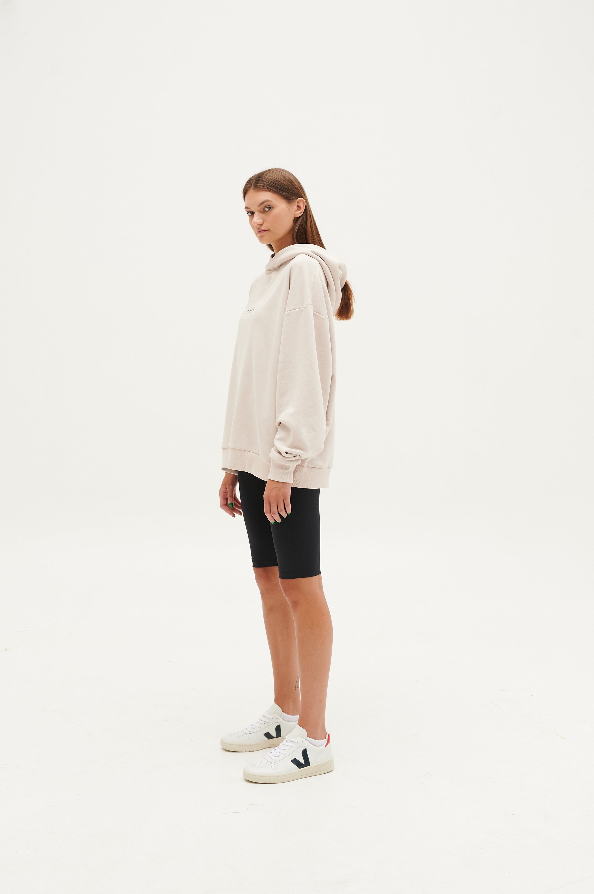 Le SLAP | FRENCH SERIES TOLD ME VANILLA OVERSIZE HOODIE