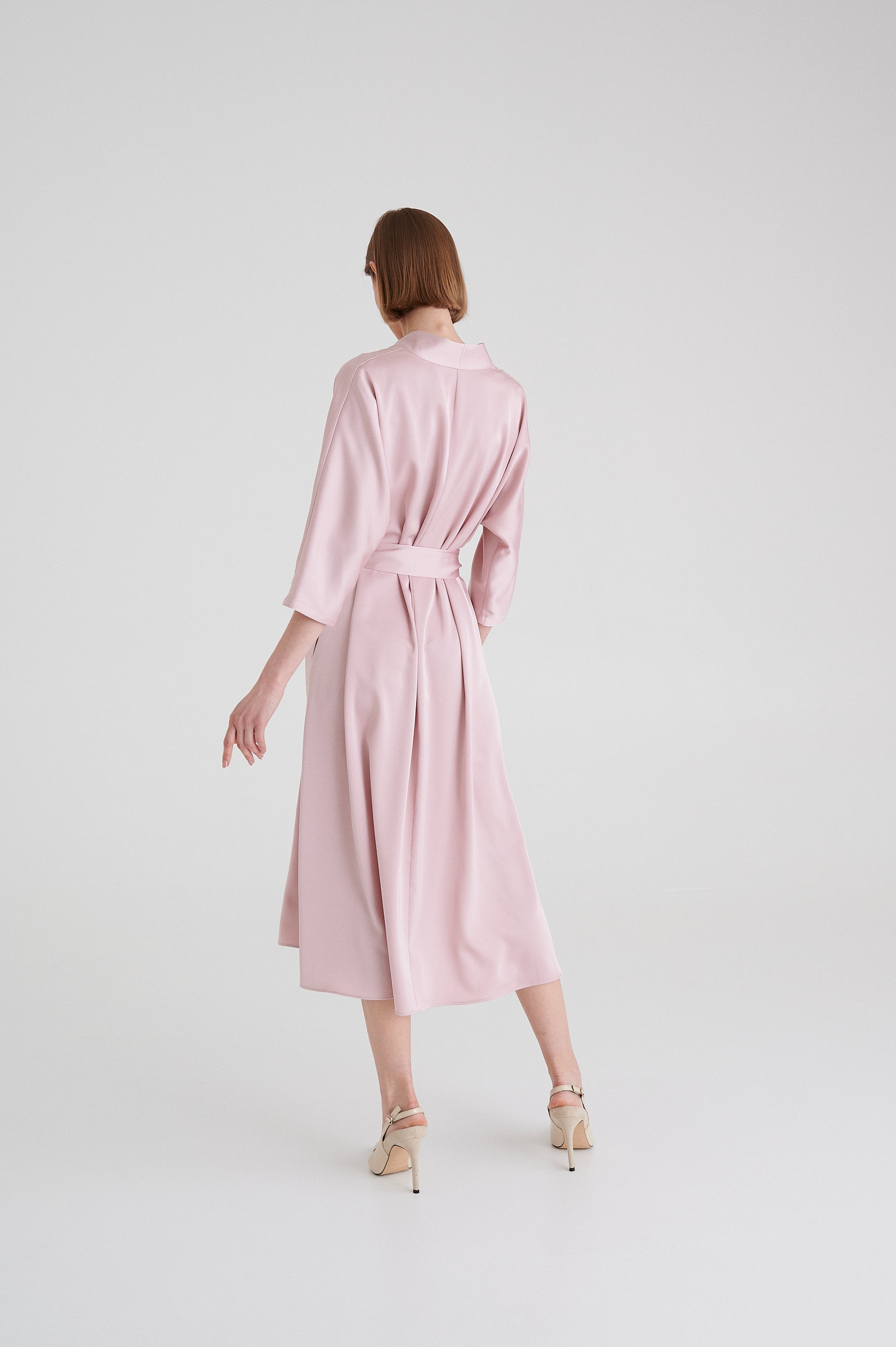 MADRESS | BABY PINK MIDI DRESS