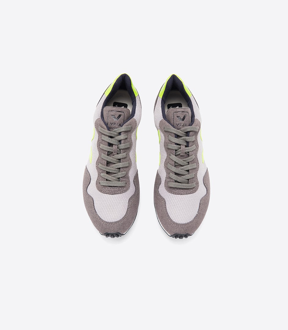 VEJA | SDU B-MESH SILVER JAUNE FLUO