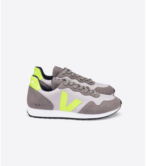 VEJA | SDU B-MESH SILVER JAUNE FLUO