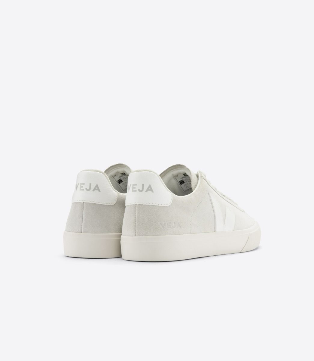 VEJA | CAMPO SUEDE NATURAL WHITE