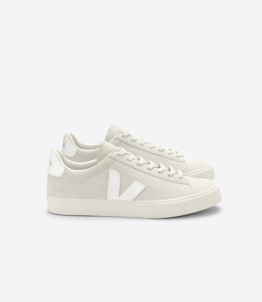 VEJA | CAMPO SUEDE NATURAL WHITE